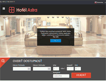 Tablet Screenshot of hotelastra.sk